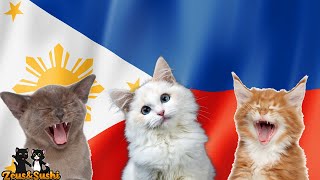 Philippine National Anthem With Lyrics - Cats Song Cover by The Zeus&Sushi Show 1,805,572 views 2 years ago 1 minute, 9 seconds