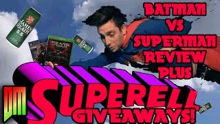 SPOILERS! BAT VS SUP REVIEW + GIVEAWAYS!