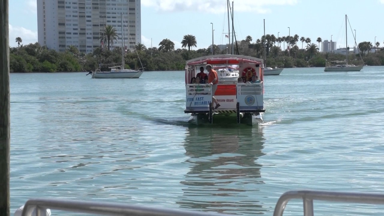 clearwater ferry with voice over