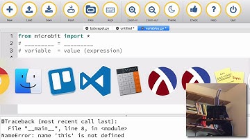 Variables on the micro:bit