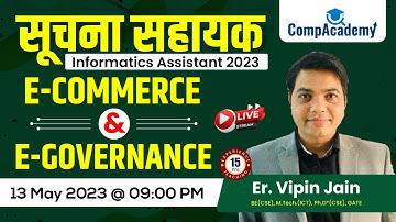 Informatics Assistant 2023 I E Commerce E governance I IT CURRENT AFFAIRS 2023 |IT GK | COMPACADEMY
