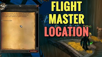 Thunder Bluff Flight Master Location (WoW Classic)