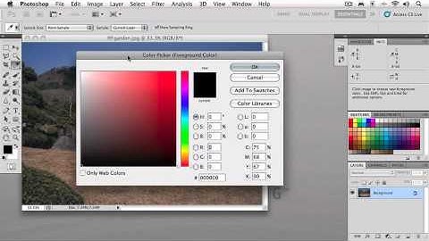 Adobe Photoshop CS5 Training part 1 - Tutorial