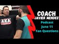 Javier Mendez - Tony said Khabib  never had a street fight?