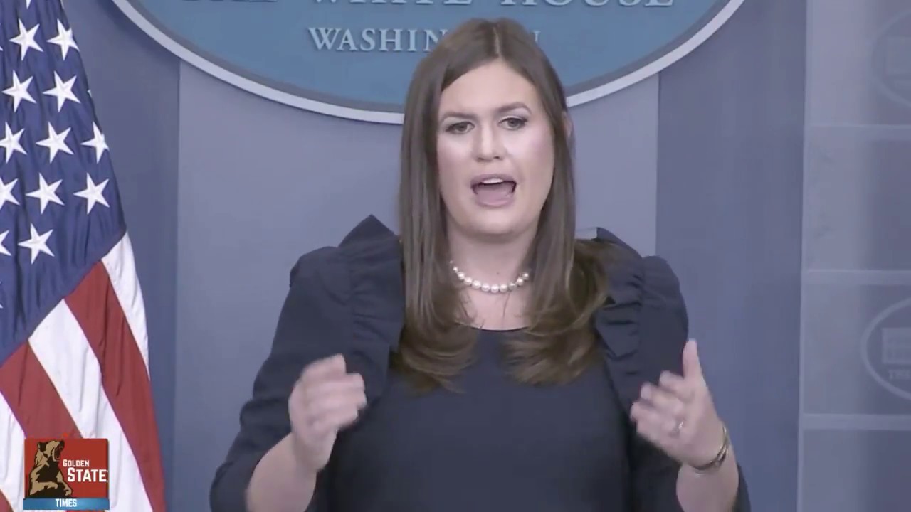 Sarah Sanders SLAMS Reporters and Schools Them on The Real Russian Collusion of the CLINTONS! trump amazonia
