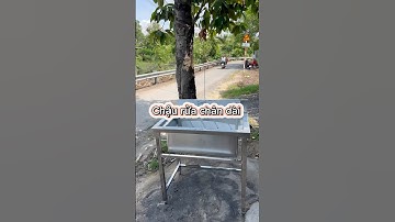 Muốn rửa nồi to, khay lớn? Dùng loại chậu rửa này là chuẩn bài #ChauRuaCongNghiep #ChauRuaInox