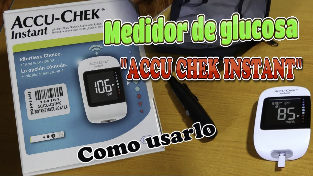 Medidor de glucemia Accu-Chek Instant