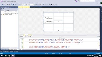WPF TextBox,PasswordBox,TextBlock Tutorial