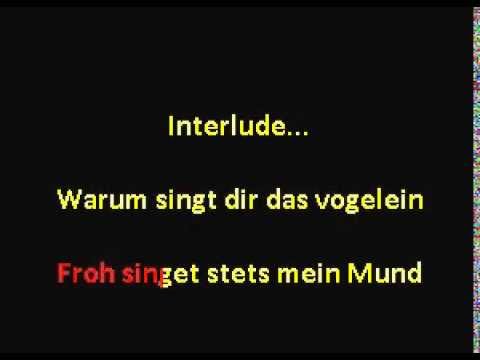 Deutsches Volkslied   Mein Vater war ein WandersmannWith music