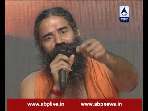 Yog Sammelan Baba Ramdev reveals how to keep throat free of cold cough and becoming hoarse