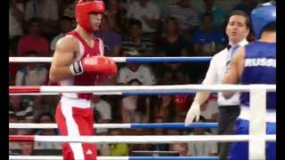 Dmitry Bivol amateur fight Kazan Universiade on July 9, 2013