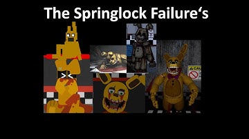 [Gore Warning] Every Springlock Failure (Fnaf Compilation)