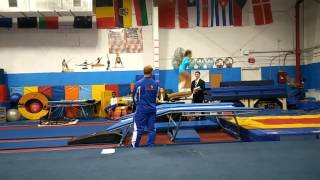 Double mini level 2 gymnastics