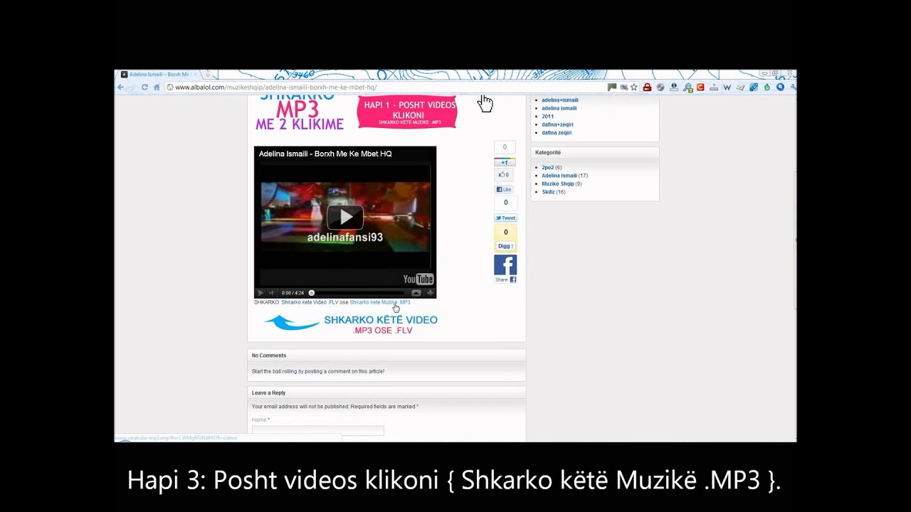 Si Te Shkarkoj Video Nga Youtube