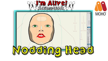 Head Rigging, Part 4 | Head Up and Down (Mona) | Moho | Tutorial