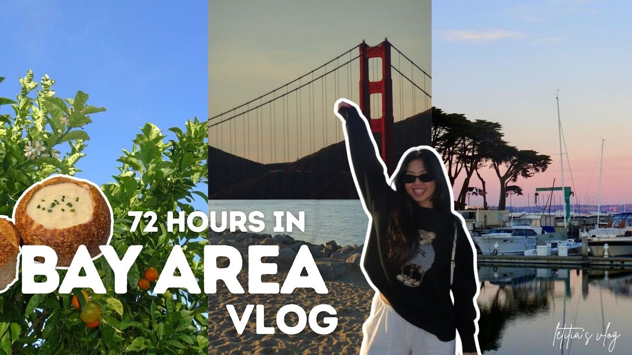 bay area vlog🍊: solo day in san francisco, In-N-Out secret menu, visiting family | letitia's 2026