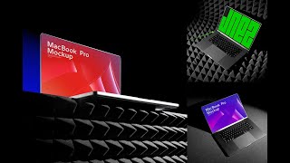 MacBook Pro Mockups - SGNL Series Stock Graphics Download