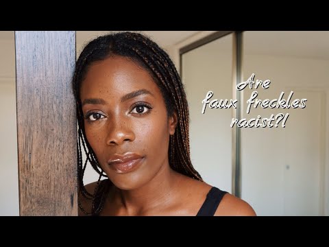 Are Faux Freckles Racist?! Let’s Talk About It + Pseudo Labs Review | Safiya Akua
