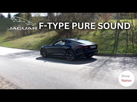 *PURE SOUND* 2018 V6 Jaguar F-Type - FULL Acceleration - V6 Supercharched - 4K