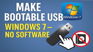 How to Make windows 7 Boot USB Without any Software