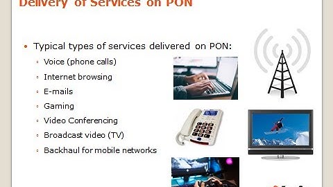 Delivery and Troubleshooting of Services on GPON - Introduction