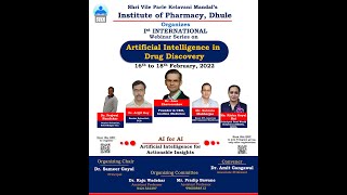 First International Webinar Series on Artificial Intelligence in Drug Discovery