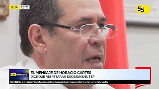 The message of Horacio Cartes