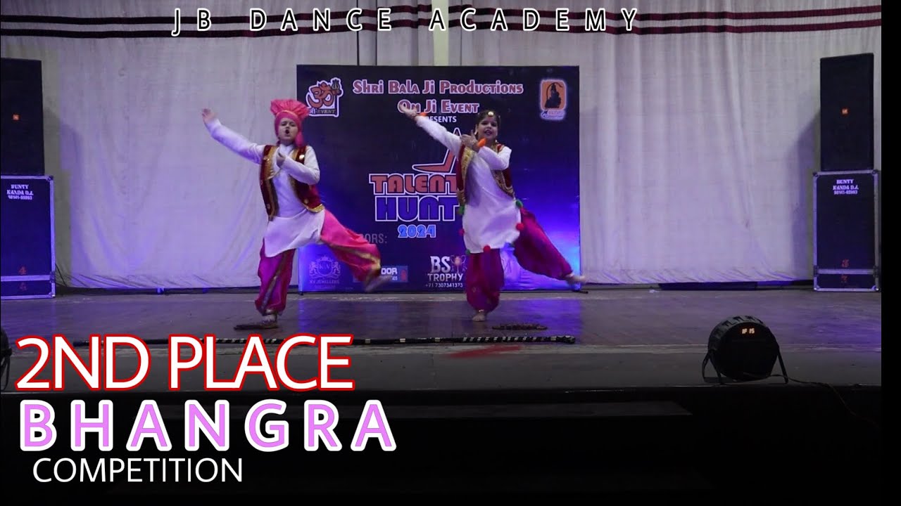 2nd prize Bhangra Dance competition | Ludhiana | Duet Bhangra ...
