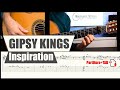 Inspiration  rumba  gipsy kings partitura  tab completa pdf