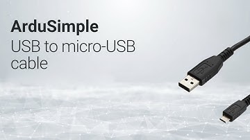 USB to micro-USB cable from ArduSimple