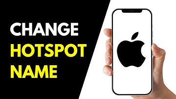 How To Change Hotspot Name On iPhone  2025