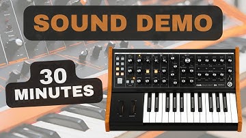 Moog Subsequent 25 – 30 Minutes Synth Exploration | Sound Demo