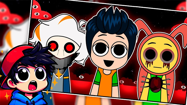 REACCIONO A SPRUNKI PERO SON YOUTUBERS | INCREDIBOX SPRUNKI HORROR GAME | JONDRES GC