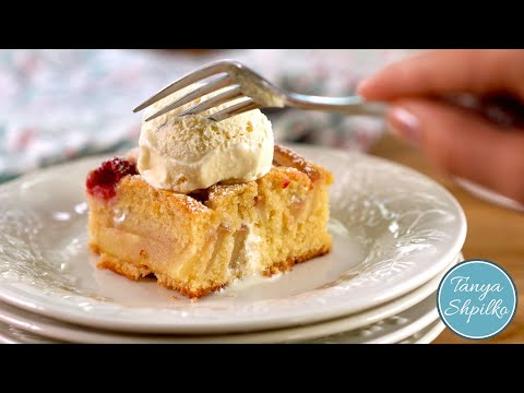 Видео: Рецепт, который должен быть в копилке -  Яблочный Пирог с Малиной  | Apple Raspberry Cake