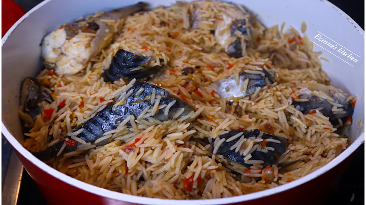 Delicious Mackerel Jollof rice for evening chilling / Christmas meal