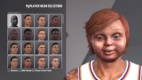 I GOT THE CHUCKY FACE SCAN🤩😱