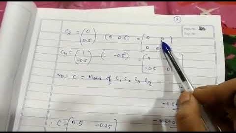 KL Transforms Solved Example 2