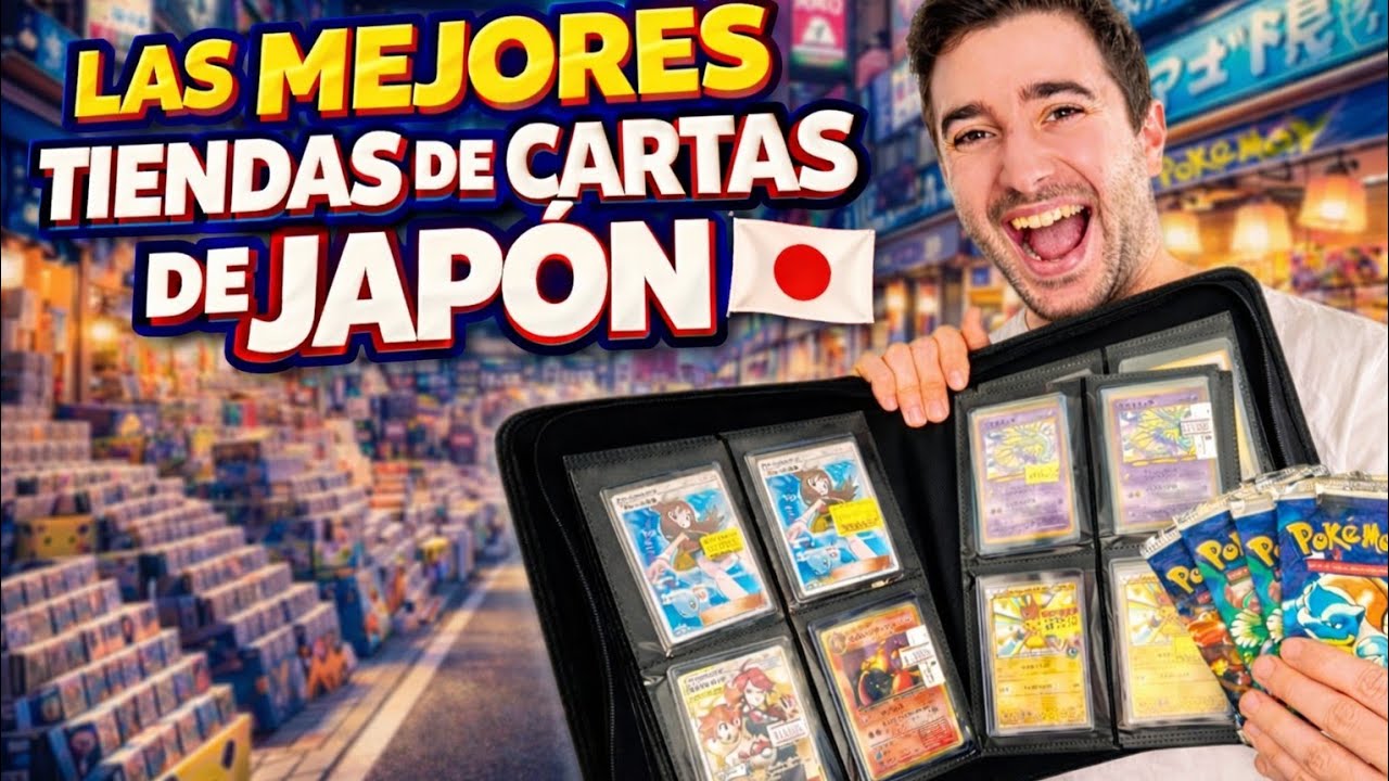 Las MEJORES Tiendas de Cartas POKÉMON en JAPÓN
