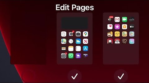 How to Hide or Show Home Screen Pages on iOS 14