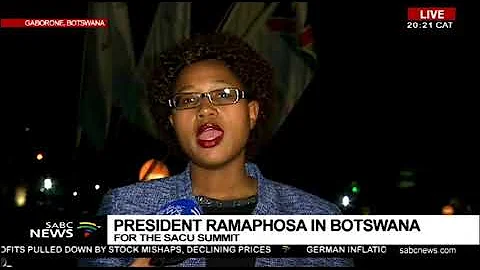 President Ramaphosa leads delegation to SACU Summit, Botswana