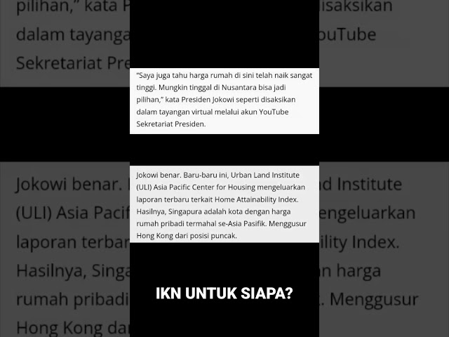 Jokowi Tawarkan Rumah Murah di IKN Nusantara class=