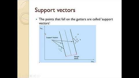 Big Data Analytics : Support Vector Machines