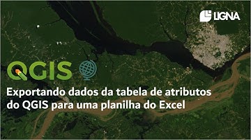 Exportanto dados da tabela de atributos do QGIS para uma planilha Excel
