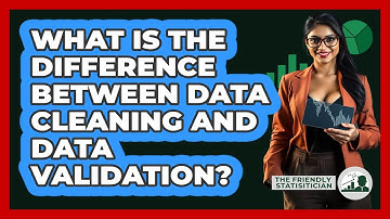 What Is The Difference Between Data Cleaning And Data Validation? - The Friendly Statistician