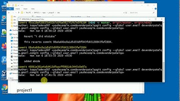 git checkout, reset, revert