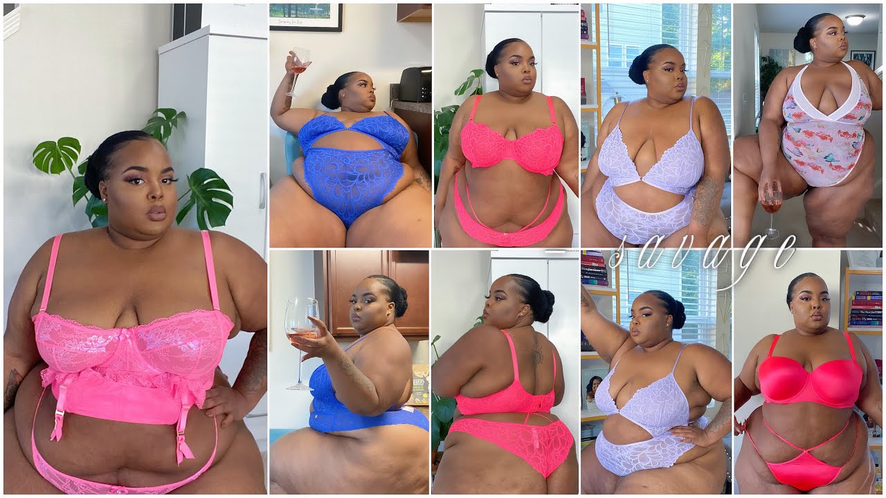 Back w/ Another 🔥Lingerie Haul, Savage X Fenty Plus Size