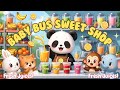 BABY BUS : Juice Bar! Making Yummy Fruit Juices for Kids – Banana, Guava, Orange & Mix Juice!