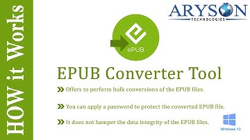 Convert eBook ePub to Word, Docs, PDF & Images by ePUB Converter