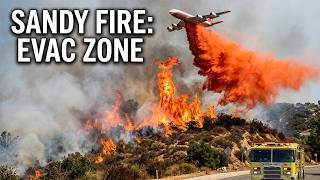 Sandy Fire Close-Up | What I Captured in the Evacuation Zone