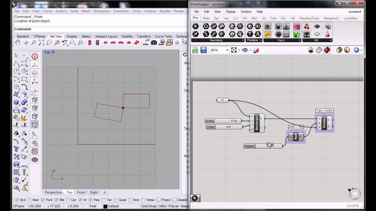 65 - Grasshopper - Prep for Rotation - YouTube